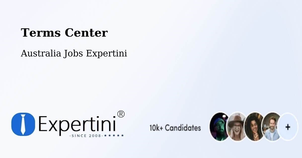 Terms of Service – Albert Park - Australia Jobs Expertini